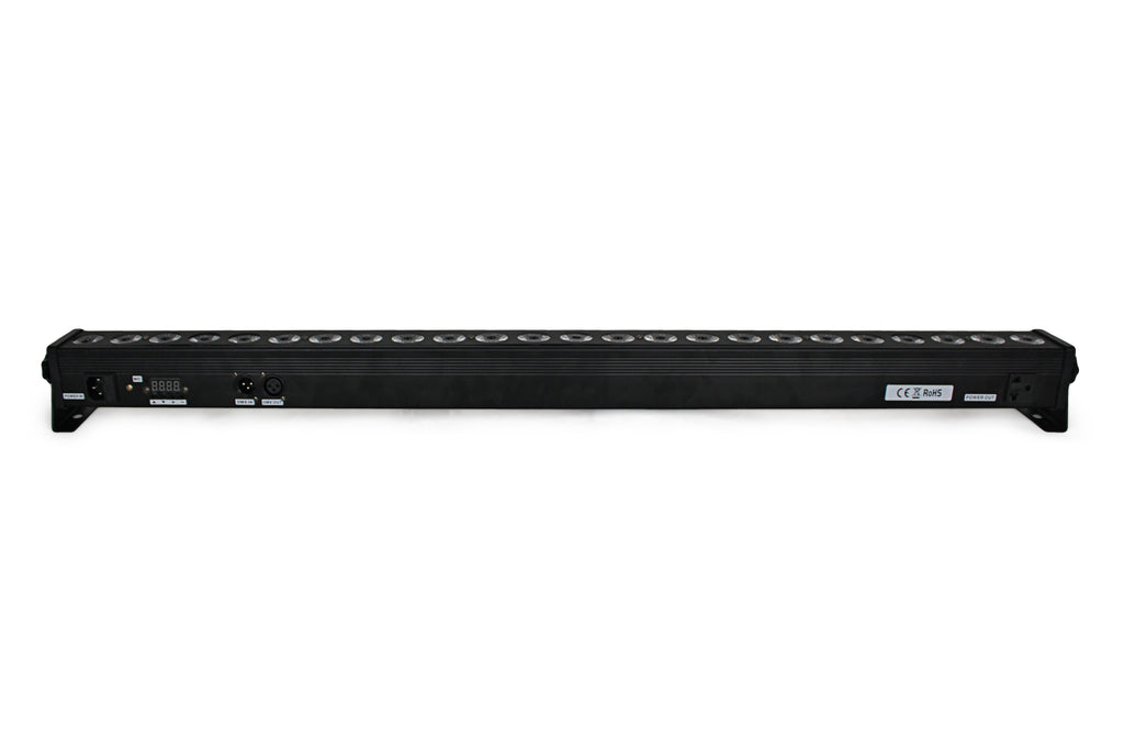 24-Piece LED Wall Washer Bar Light | 120W RGBW, DMX512 – Stage & Event Lighting