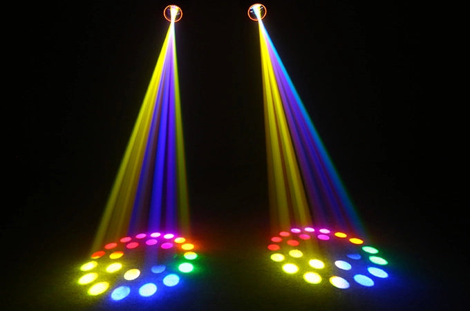 200W LED Sharpy Beam Moving Head Light | 24-Prism, 1.7° Beam, 13 Colors, 20CH DMX512 – Club & Stage