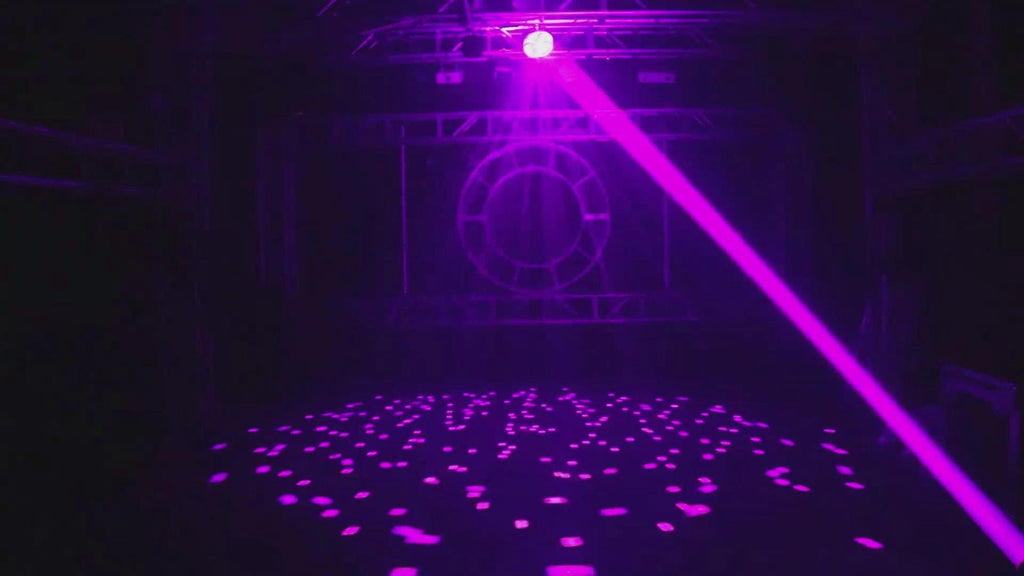 Six-Eye LED Magic Mirror Effect Light | 80W, DMX512, Sound Active – Disco, Club & Bar Stage Lighting