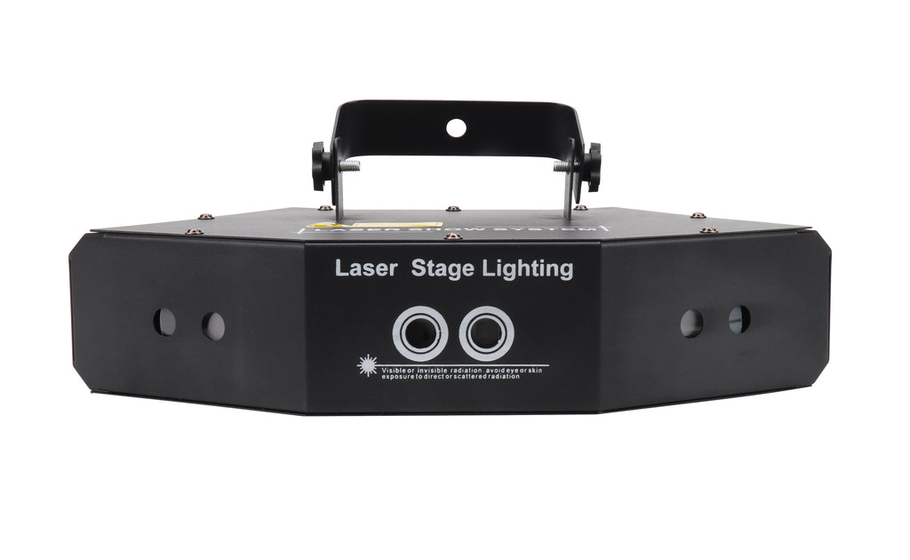 6-Eye Scanning Laser Light | RGB 7-Color, DMX512 – Stage & Club Lighting