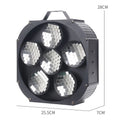 Six-Eye LED Magic Mirror Effect Light | 80W, DMX512, Sound Active – Disco, Club & Bar Stage Lighting