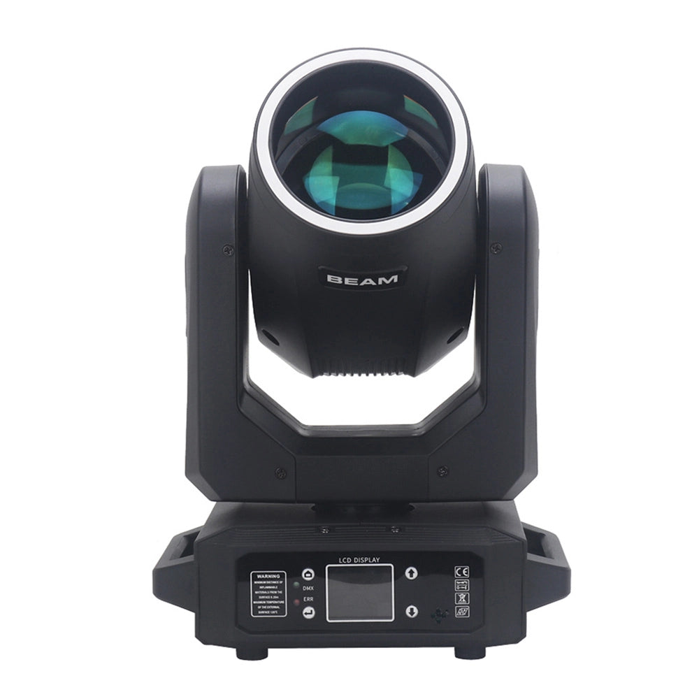 150W LED Beam Moving Head Light | 18 Prism, Rainbow Effect, DMX Control – Perfect for Stage, Wedding & Party Events