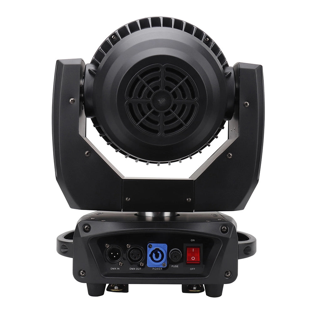 19×15W RGBW Zoom Wash Moving Head Light | 8°–58° Beam, 400W, 28CH DMX512 – Stage & DJ Lighting