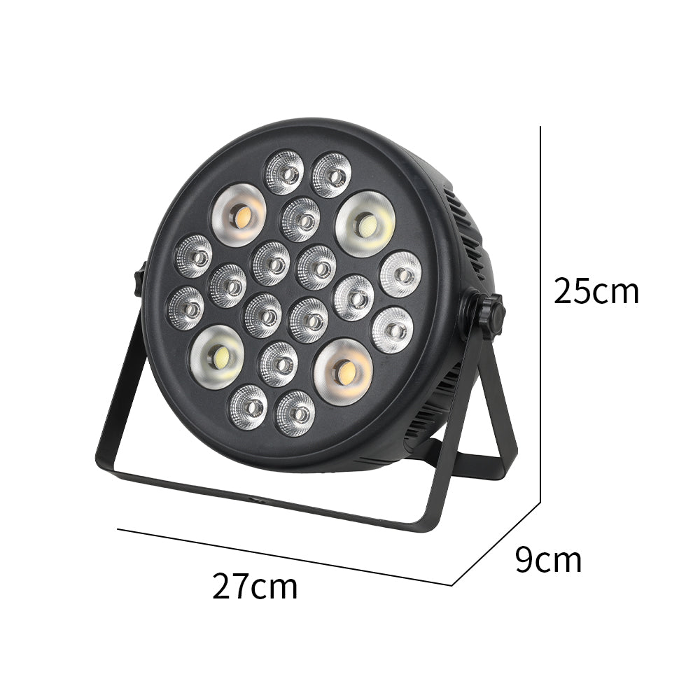 4×16W RGBUV LED Par Light | UV Effect, DMX512, Sound Active – Stage Wash Light