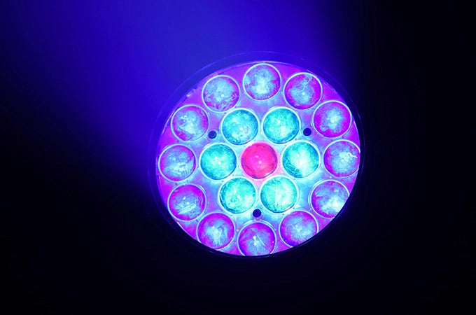 Professional 19x15W Zoom Wash Moving Head LED Light - RGBW 4-in-1 DJ Disco Lamp