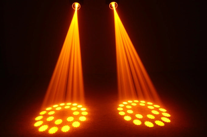 200W LED Sharpy Beam Moving Head Light | 24-Prism, 1.7° Beam, 13 Colors, 20CH DMX512 – Club & Stage