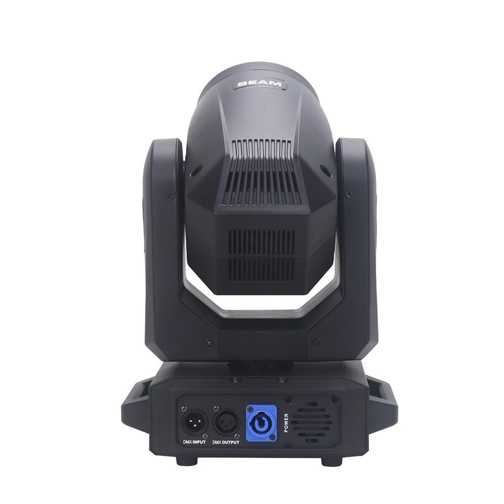 150W LED Beam Moving Head Light | 18 Prism, Rainbow Effect, DMX Control – Perfect for Stage, Wedding & Party Events