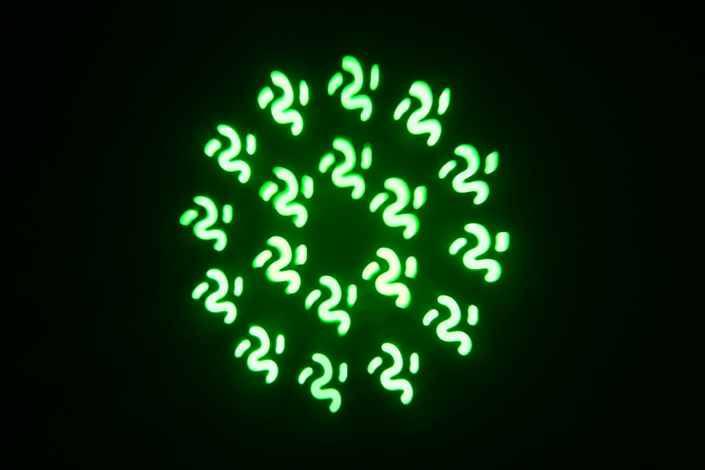 رأس متحرك ضوئي LED بقوة 120 واط | مقاومة للهب V0، 18 منشوراً، 7 أنماط، DMX512 – مسرح