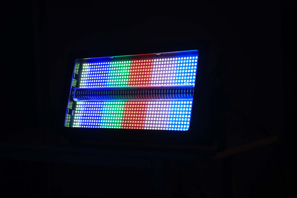 250W Full-Color Segmented Strobe Light Bar | 960 LEDs, 16-Segment, DMX512 – Stage & Event