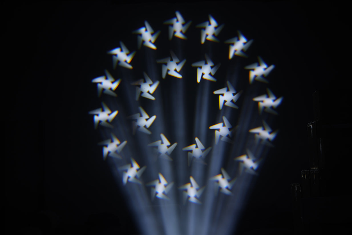 295beam light-speed moving head light 8, 18 dual prisms DMX512 standard 16 channels high-precision quartz lens