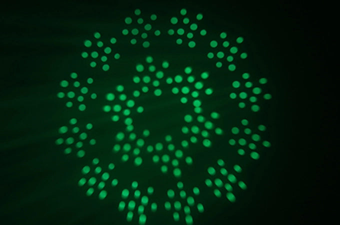 مصباح رأس متحرك صغير شاربي بشعاع 150 واط | شعاع 3 درجات، موشور 18، DMX512 13 قناة - إضاءة سبوت للمسرح والدي جي