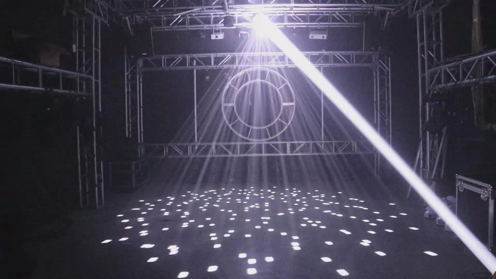 Six-Eye LED Magic Mirror Effect Light | 80W, DMX512, Sound Active – Disco, Club & Bar Stage Lighting