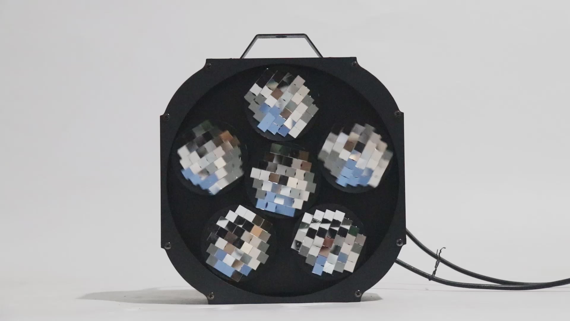 Six-Eye LED Magic Mirror Effect Light | 80W, DMX512, Sound Active – Disco, Club & Bar Stage Lighting